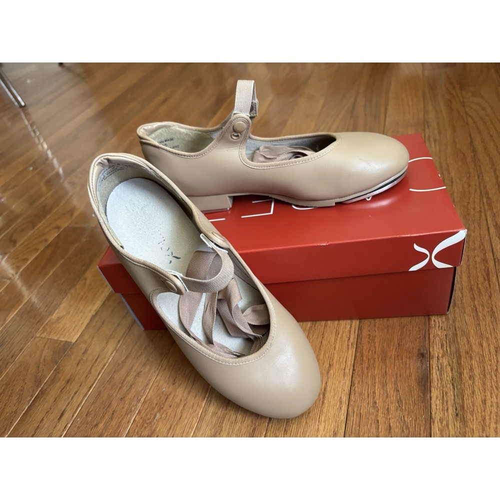 Capezio Shuffle Tap Shoes - Size 5W - Good Condition, 8 Months Old - 356C CAR